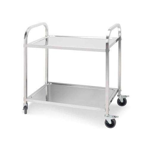 2 Tier Trolley Stainless Steel