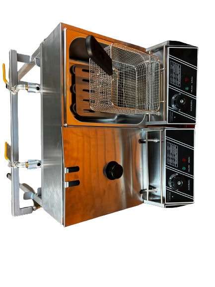 Dual Fryer (Gas And Electric Fryer) 2X6LT
