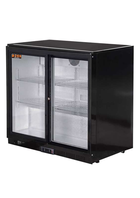 Back Bar Cooler 2 Door - (Sliding)