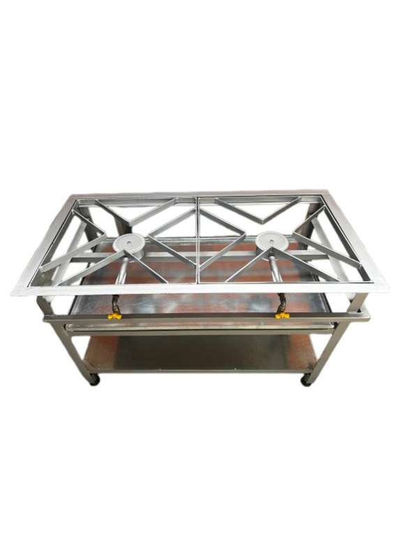 4-burner Boiling Table / Gas Stove 55cm X 55cm Plates (Heavy Duty)