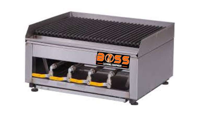 3 Burner Gas Flame Griller - Tabletop