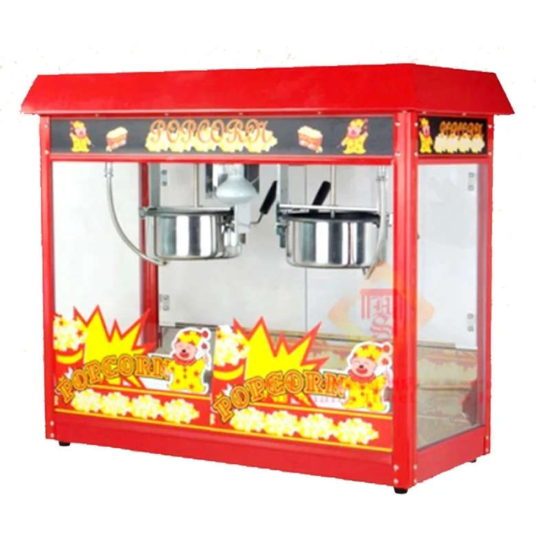 Double Pot Popcorn Machine 2 x 8oz