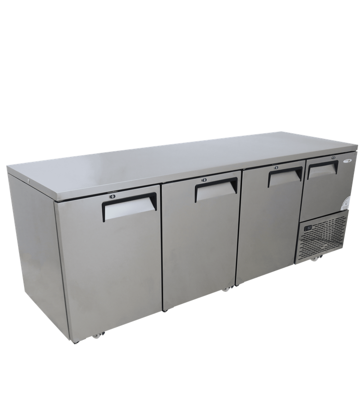 Fridgestar Underbar Cooler 3.5 Door - Steel Doors