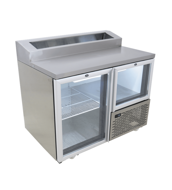 Fridgestar Underbar 1.5 Door - Glass Display - Pizza Top
