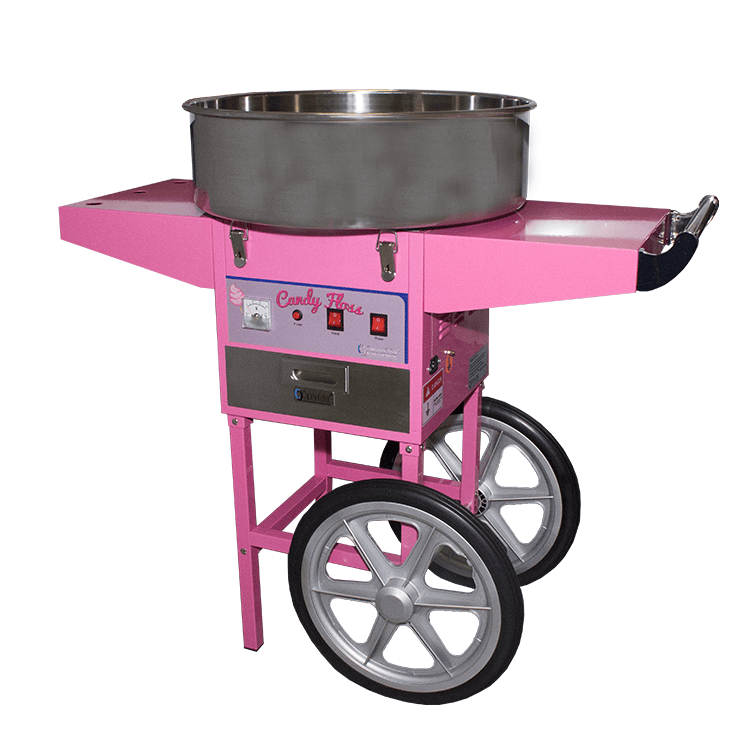 Candyfloss Machine With Trolley Cart