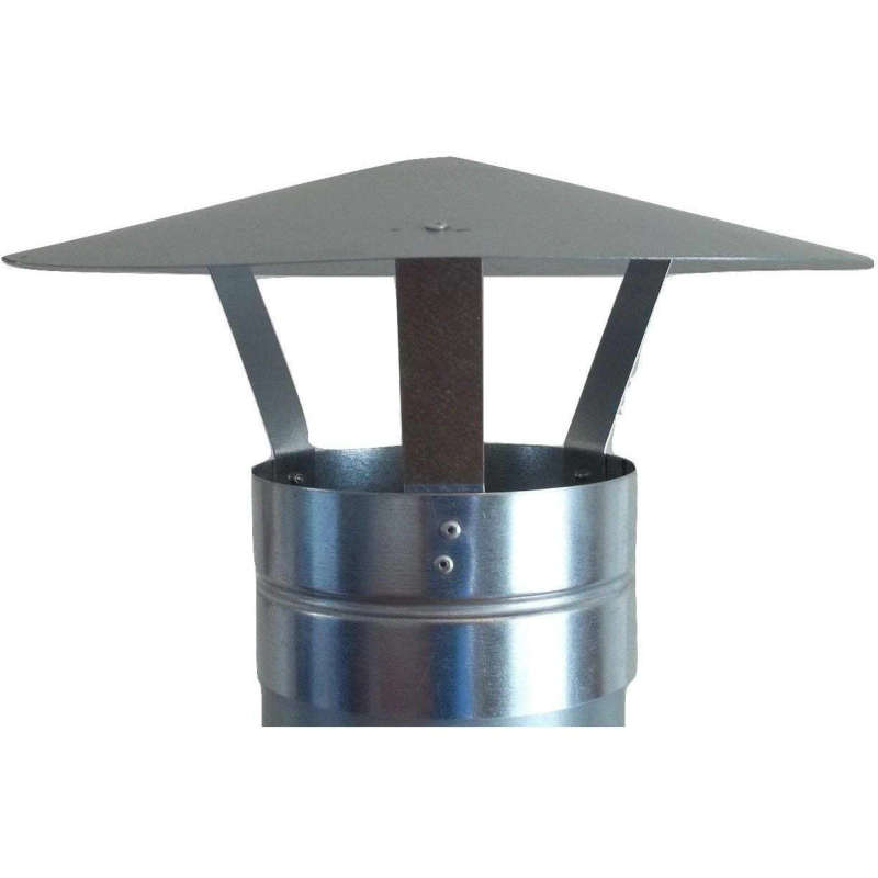 Galvanised Extractor Rain Cowl - 560mm