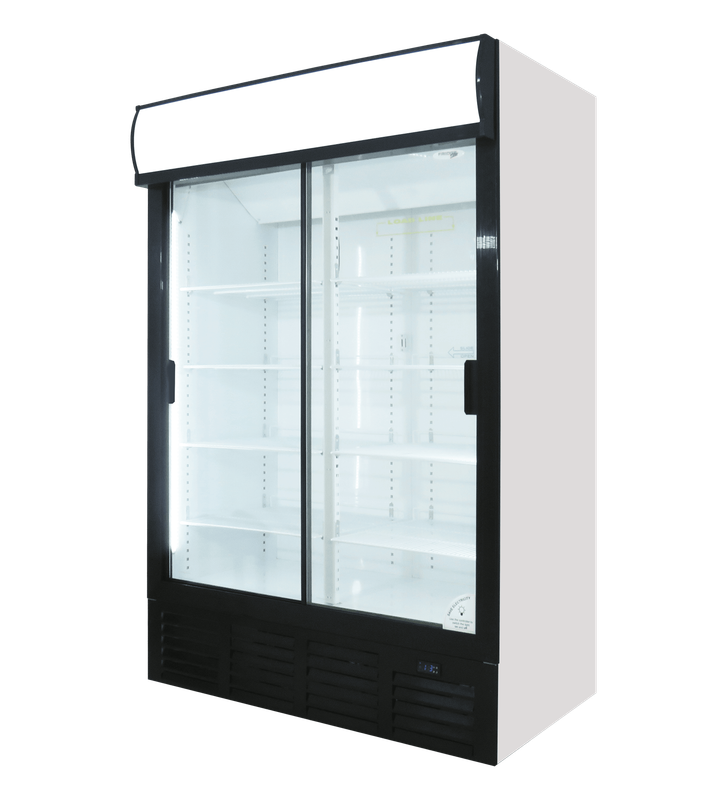 Double Door Display Fridge (Fridgestar) - Sliding Doors (Es1360)