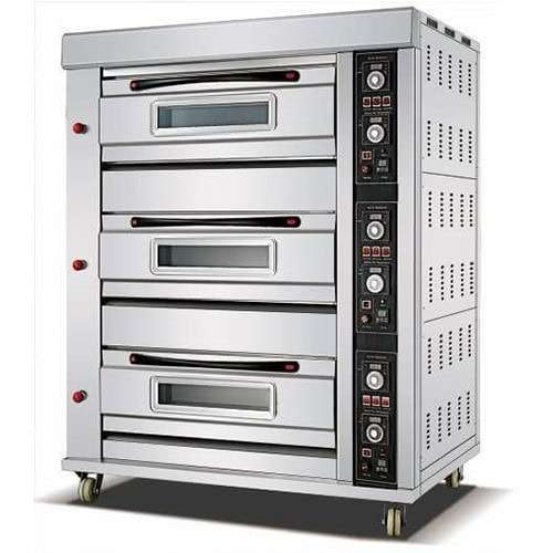 Pizza Oven With Ceramic Plates - Triple Deck (380v)