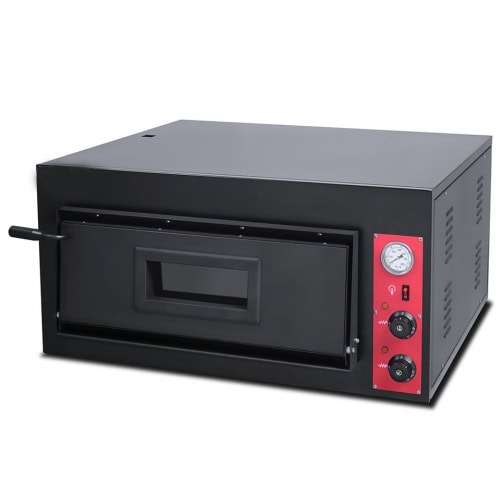 Pizza Oven With Ceramic Plates - Single Deck