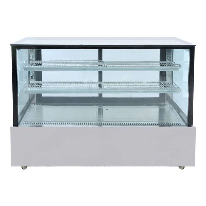 *Countertop* Cake Display Fridge Square Glass 900mm
