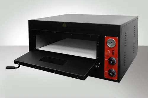 Pizza Oven With Ceramic Plates - Single Deck