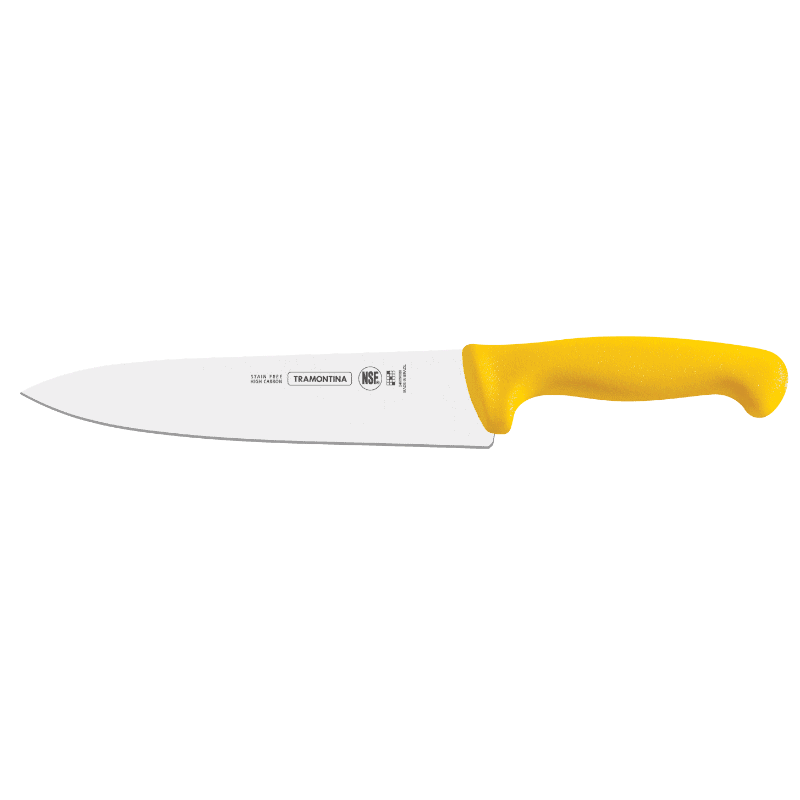 Tramontina Butcher & Meat Knife - 20cm (YELLOW)