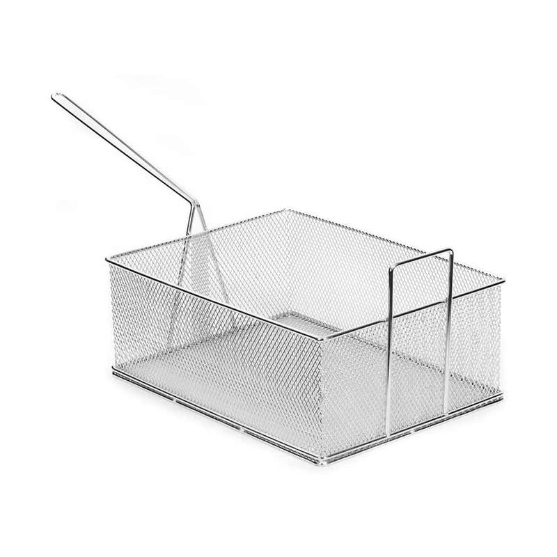Chip Basket Stainless Steel Rectangle (20LT / 400 X 280 X 150)