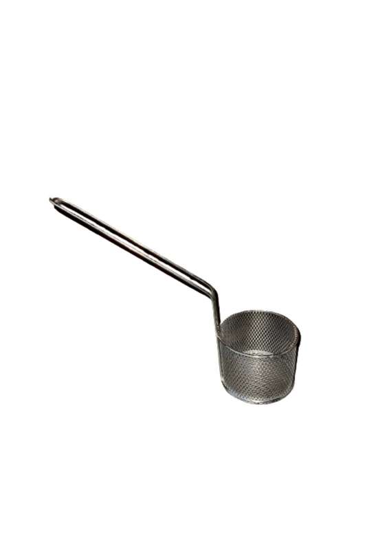 Chip Basket Stainless Steel Round (SMALL - 127/100)