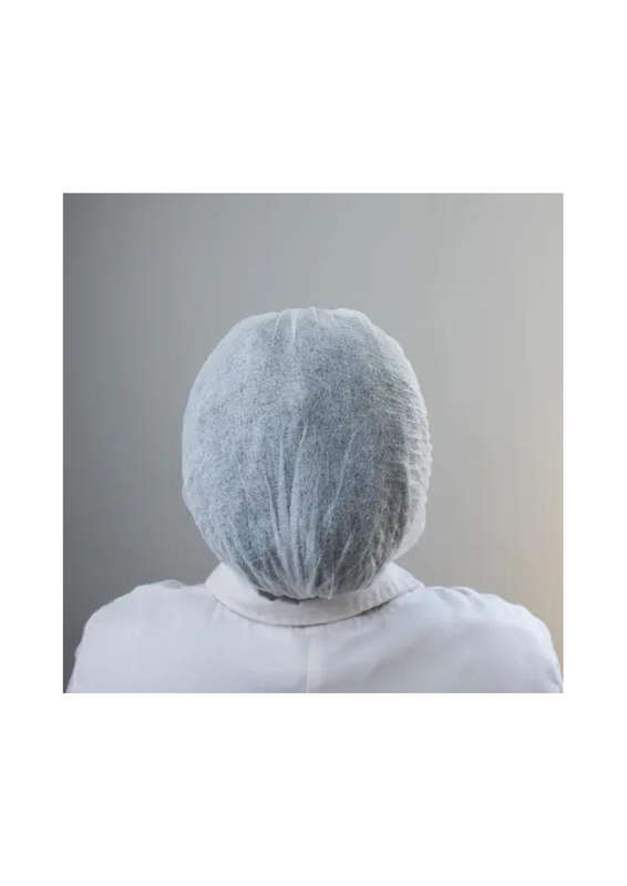 Disposable Mop Caps - White (100's) - Double Elastic