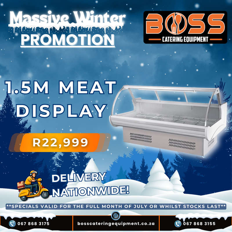 1.5m Meat Deli Display Fridge *WINTER SPECIAL*