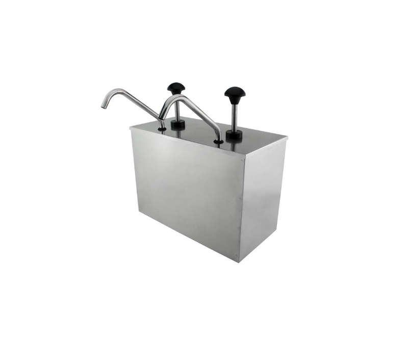 Sauce Dispenser - Double Stainless Steel
