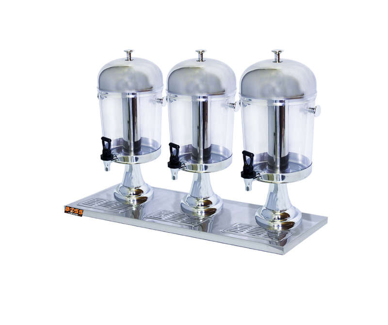 Triple Barrel *MANUAL* Juice Dispenser Machine