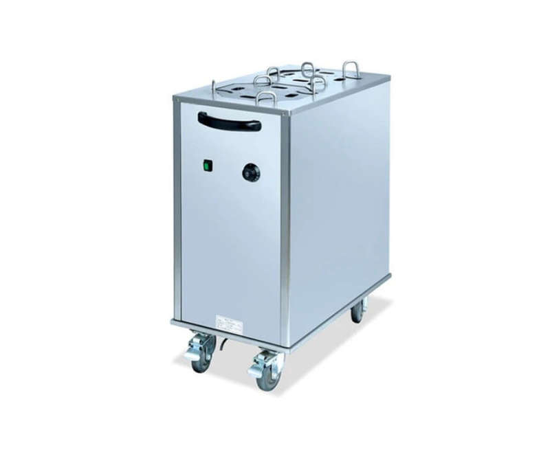 Double Tube Mobile Plate Lowerator (Plate Warmer)