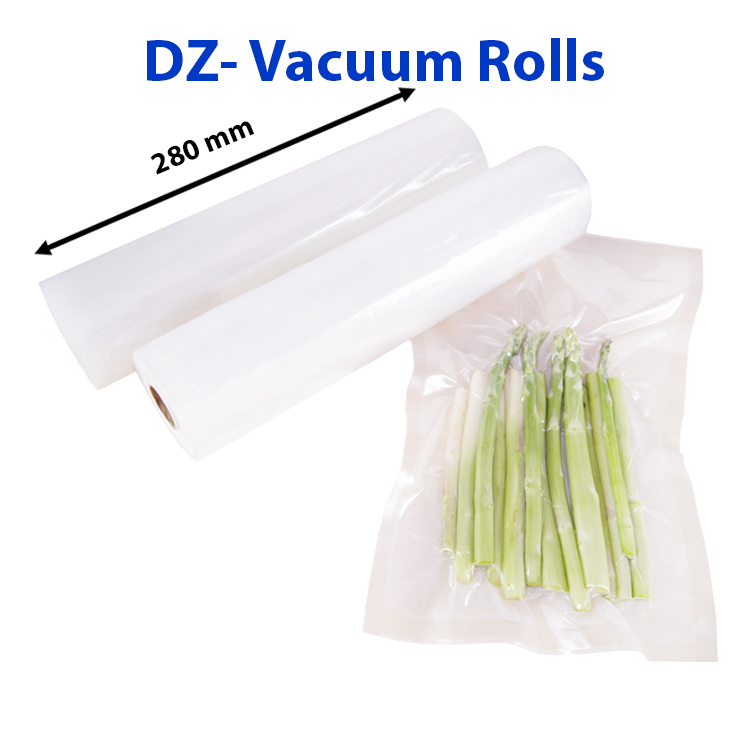 DZ - Perforated Vacuum Bags 280mm X 10m