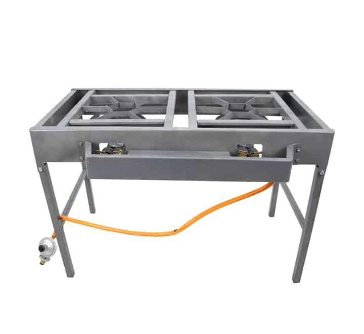 2-burner Folding Boiling Table / Gas Stove (MEDIUM DUTY)