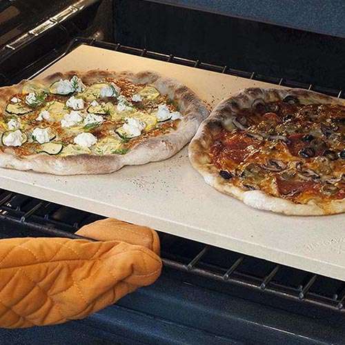 2 Tray Pizza Oven With Ceramic Plates