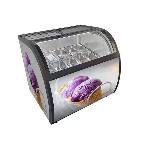 Gelato Freezer - 16 Flavour - Floor Standing