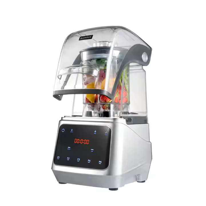 2LT Commercial Blender + SILENCER COVER *WHITE*