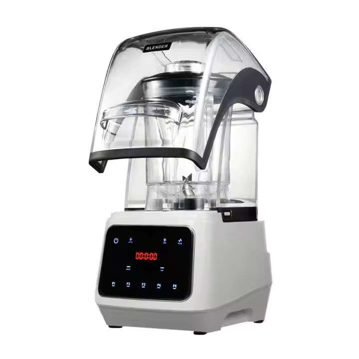 2LT Commercial Blender + SILENCER COVER *WHITE*