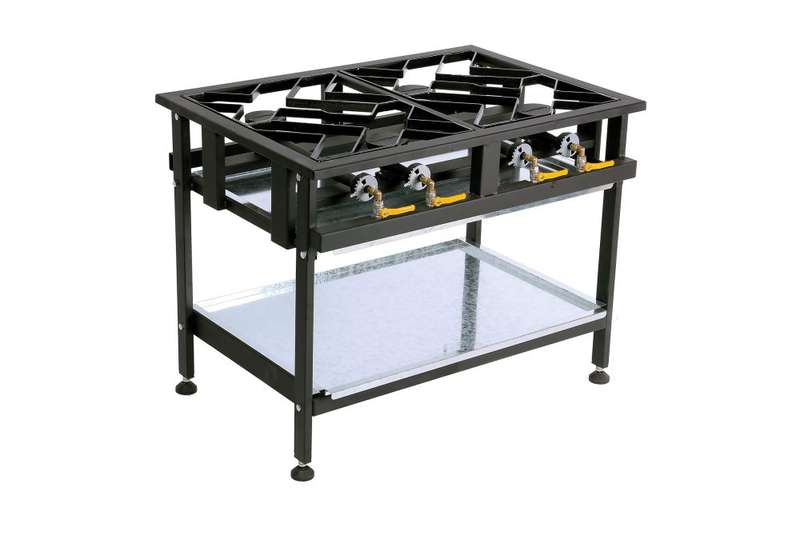 ANVIL 4-Burner Commercial Boiling Table (STAGGERED)
