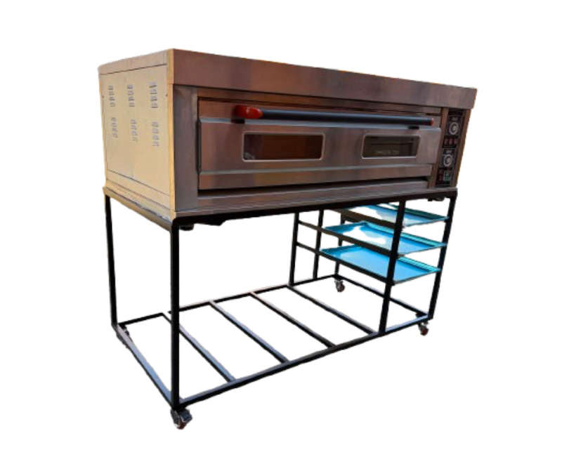 1 Deck 3 Tray Gas Oven + STAND