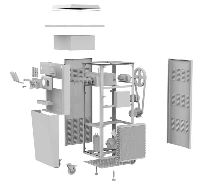 BEIQI - Soft-Serve Machine Floor Model (BQ323N)