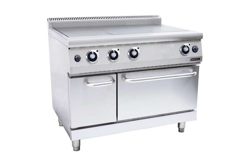 Anvil 3 Plate Solid Top Stove With Gas Oven