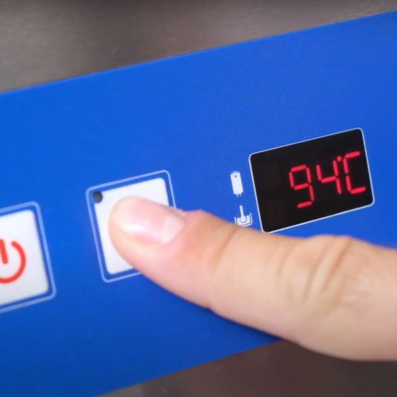 Crystal Commercial Dishwasher  Hood Type (Digital Controls)