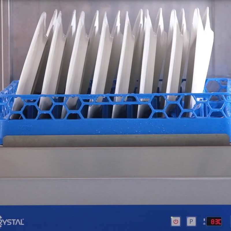 Crystal Commercial Dishwasher  Hood Type (Digital Controls)
