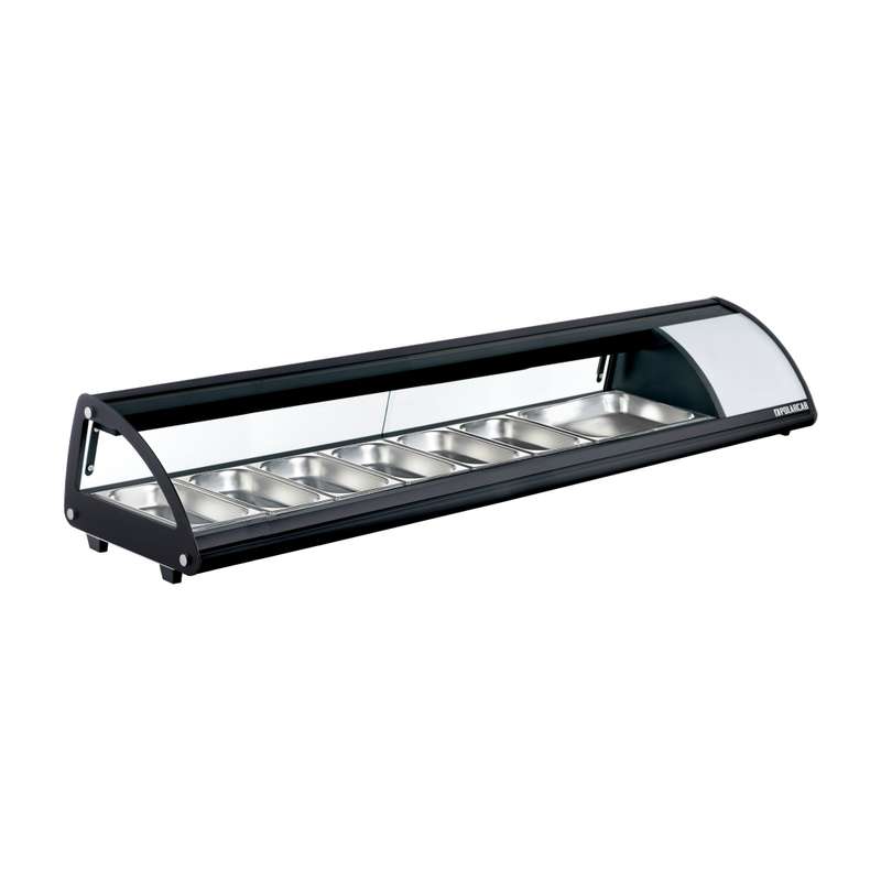 7 Division Sushi Display Fridge - POLARCAB