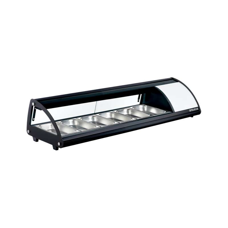 6 Division Sushi Display Fridge - POLARCAB