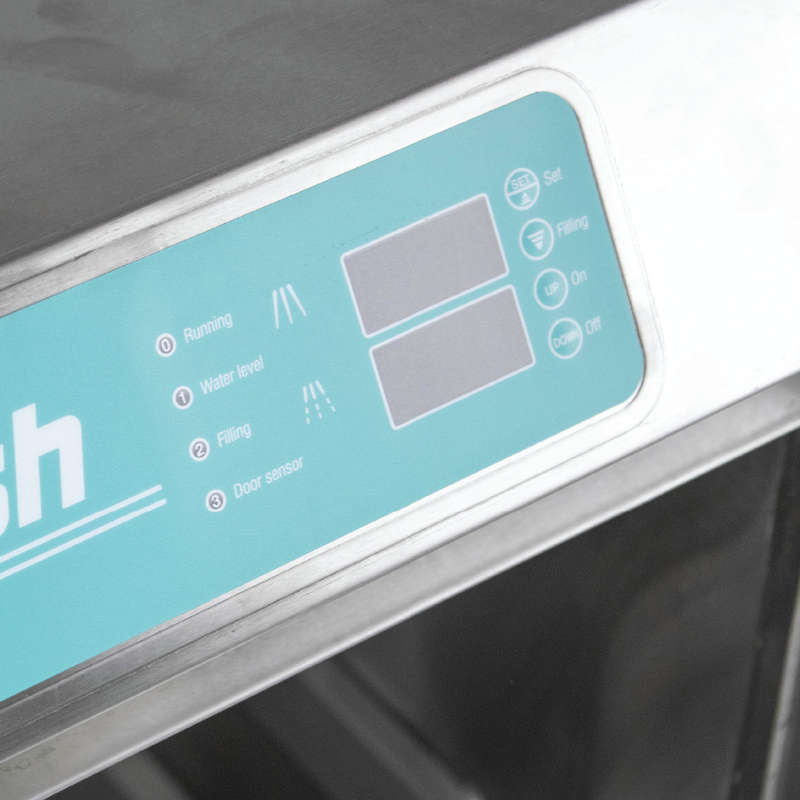 Swash Commercial Dishwasher  Front Loader With Drain Pump