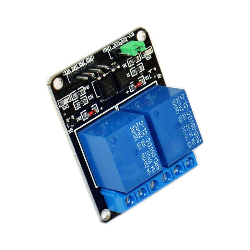 2 Channel Relay Optocoupler -5/12Volt