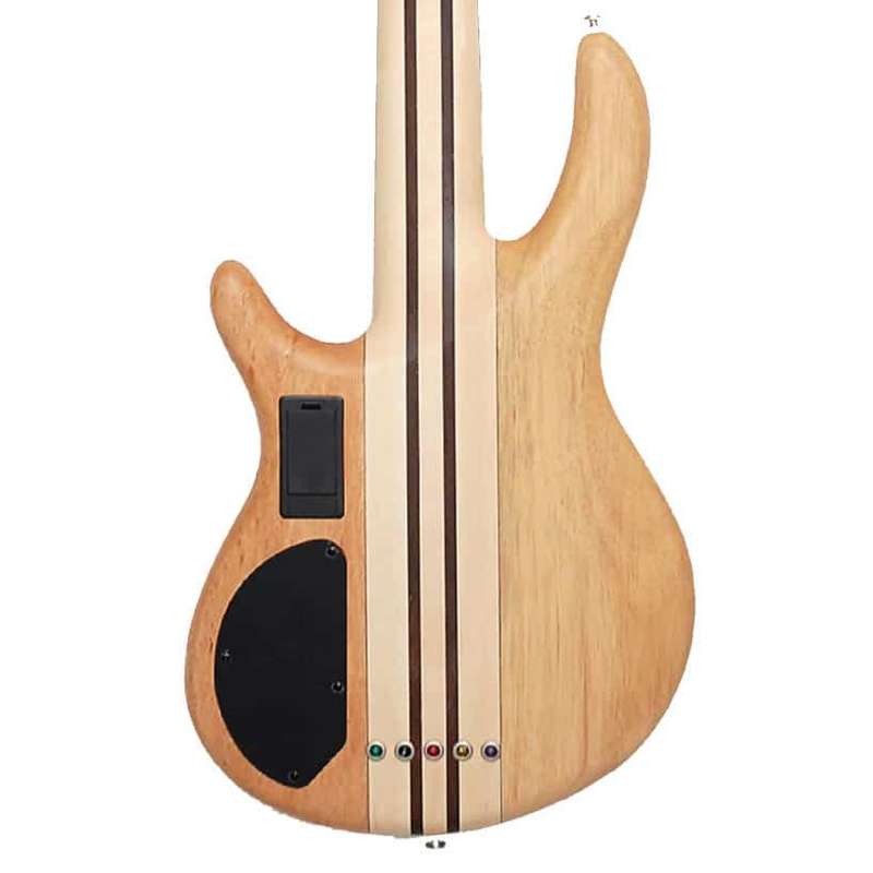Cort Artisan A5 Plus FMMH 5-String Bass Guitar - Natural