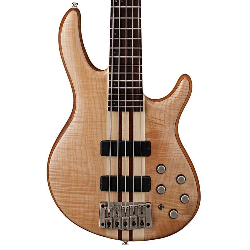 Cort Artisan A5 Plus FMMH 5-String Bass Guitar - Natural