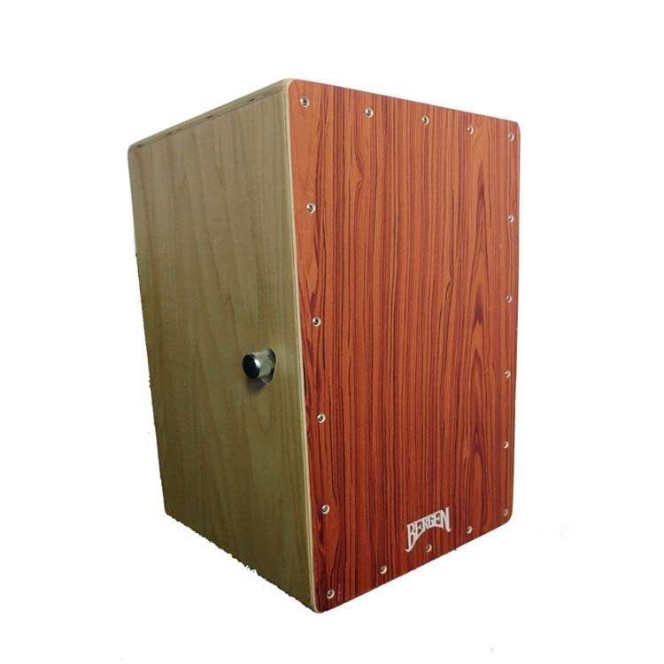 Bergen CAJ132-SZ Cajon Teak Finish With Carry Bag