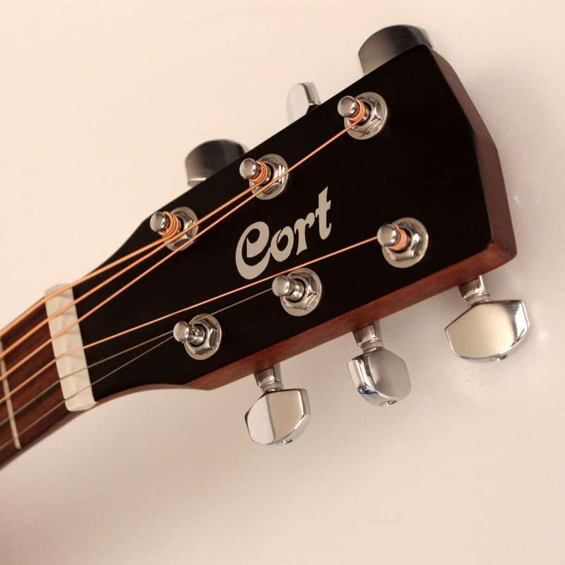 Cort AD Mini M Travelers Guitar - Natural Satin Mahogany