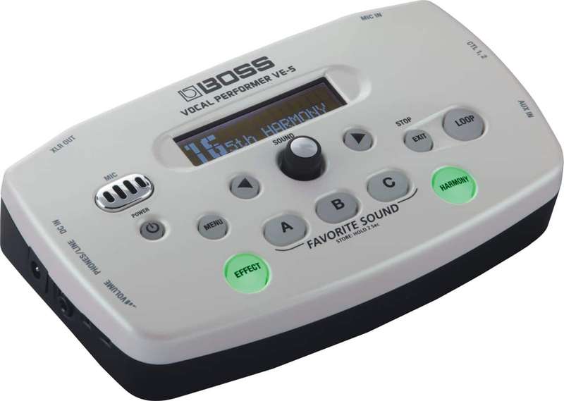 Boss VE-5-WH Vocal Performer Effects Processor