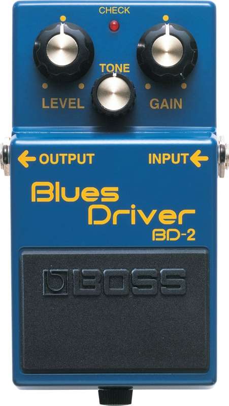 Boss BD-2 Blues Driver Overdrive Effects Pedal