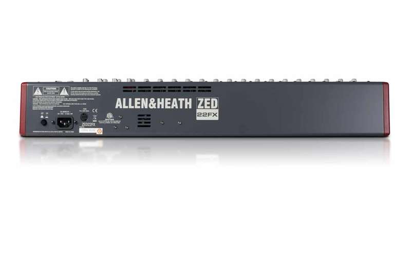 Allen & Heath ZED 22FX Mixer