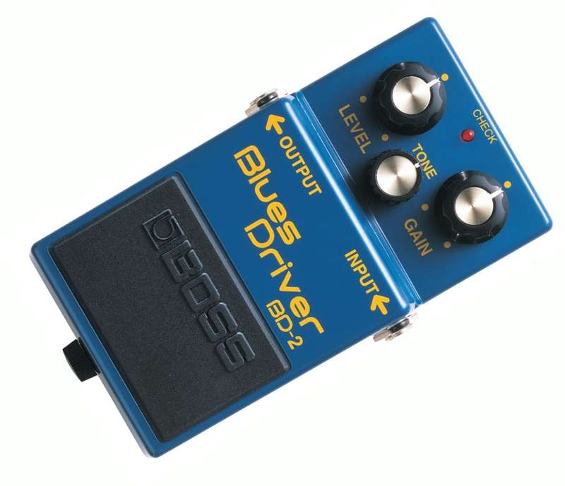 Boss BD-2 Blues Driver Overdrive Effects Pedal