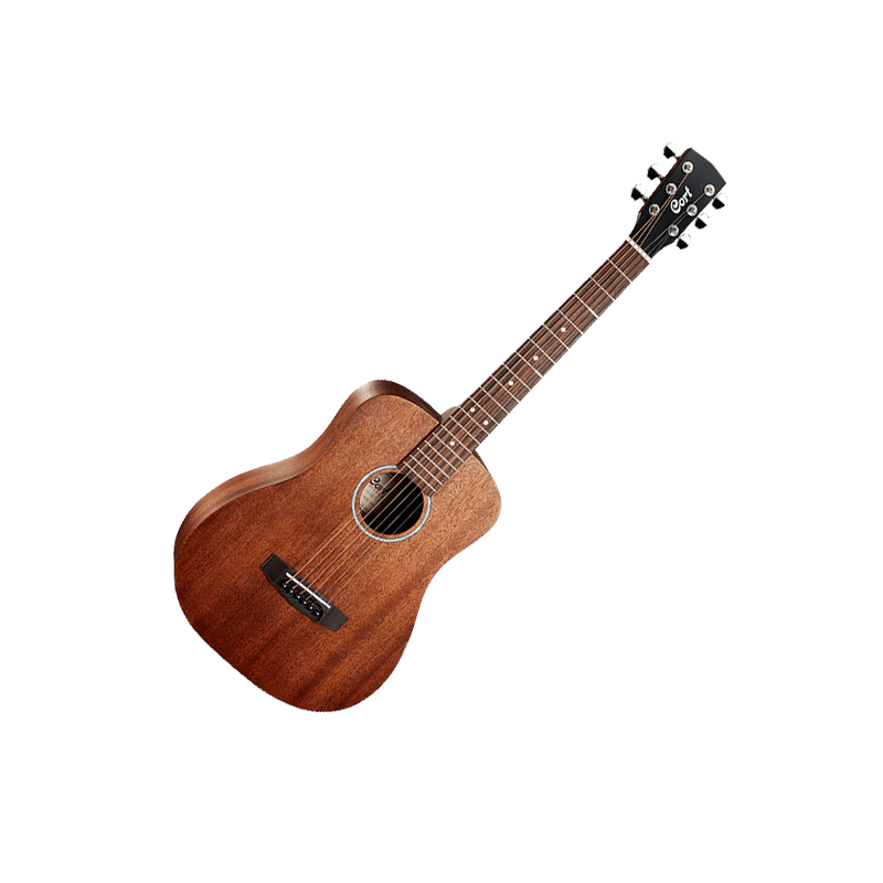 Cort AD Mini M Travelers Guitar - Natural Satin Mahogany