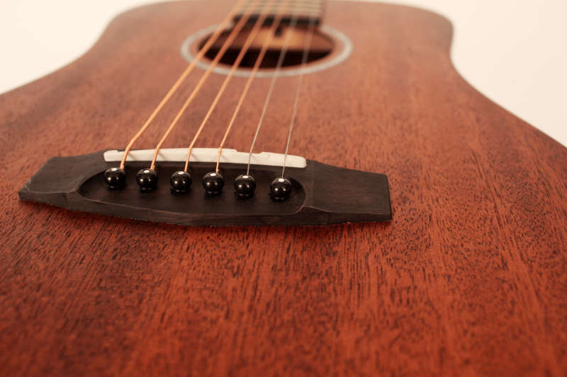 Cort AD Mini M Travelers Guitar - Natural Satin Mahogany