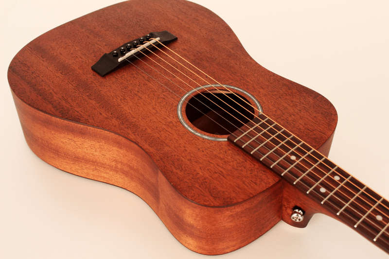 Cort AD Mini M Travelers Guitar - Natural Satin Mahogany